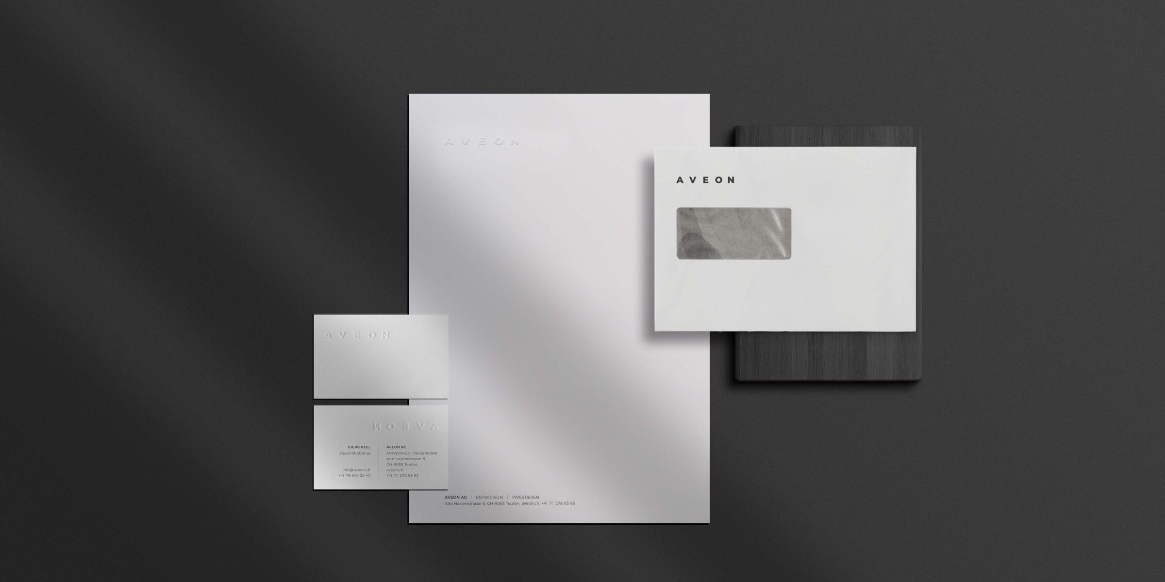AVEON Branding fuer die Immobilienbranche